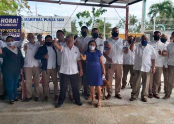 Fishman denuncia el robo de propaganda en Rancho Viejo