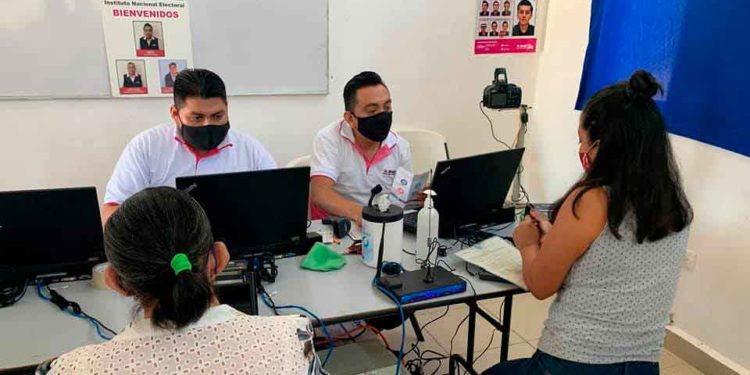 Módulo del INE permanecerá abierto hasta el próximo 8 de enero en Isla Mujeres