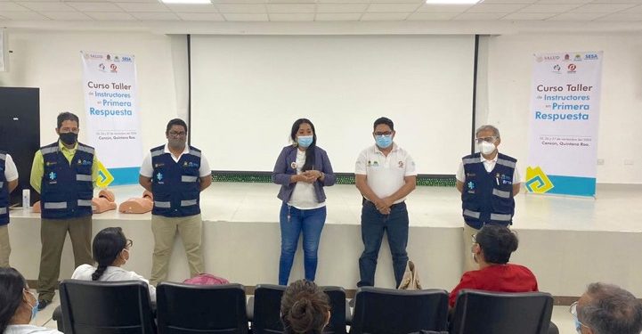 La SESA fomenta la formación de Instructores en Primera Respuesta para la Atención de Emergencias
