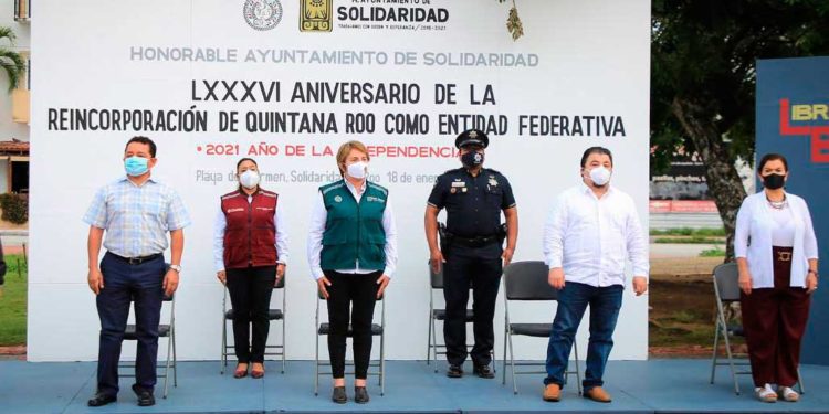 Conmemora Solidaridad aniversario de la reincorporación de Quintana Roo como Entidad Federativa