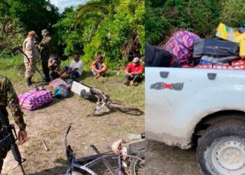 Detienen a cuatro personas por tráfico de mercancía en el Rio Hondo