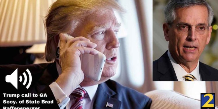 Revelan llamada de Trump tratando de ‘cambiar’ resultado electoral