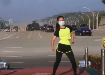 Maestra de aerobics capta ‘sin querer’ el golpe de Estado en Myanmar