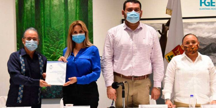 Rinde el Fiscal Montes de Oca Rosales, su tercer informe anual de actividades del 2020 ante diputadas y diputados de las XVI legislatura