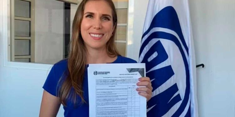 Atenea confirma su registro como precandidata por la presidencia municipal por Isla Mujeres