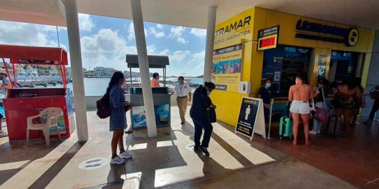 Terminal marítima de Cozumel inicia el año con un movimiento positivo de pasajeros