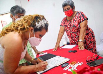Todo listo para la celebración de las bodas colectivas en Isla Mujeres