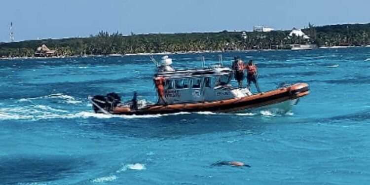 Sin identificar el cuerpo que flotaba frente a Isla Mujeres
