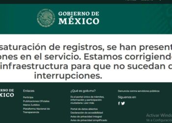 Portal para vacuna antiCOVID se saturó con 70 mil entradas por segundo