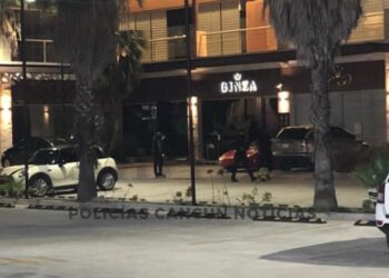 Armas de grueso calibre en atentado en Cancún esta madrugada