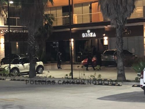Armas de grueso calibre en atentado en Cancún esta madrugada