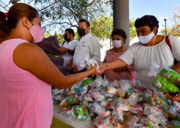Llegan a Rancho Viejo las brigadas de asistencia social