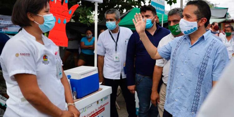 Seis municipios disminuyen contagios de coronavirus y en cinco hay aumento: Carlos Joaquín