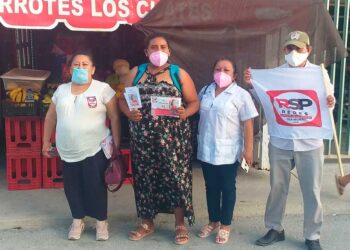 Candidata de RSP recorrió Rancho Viejo este viernes