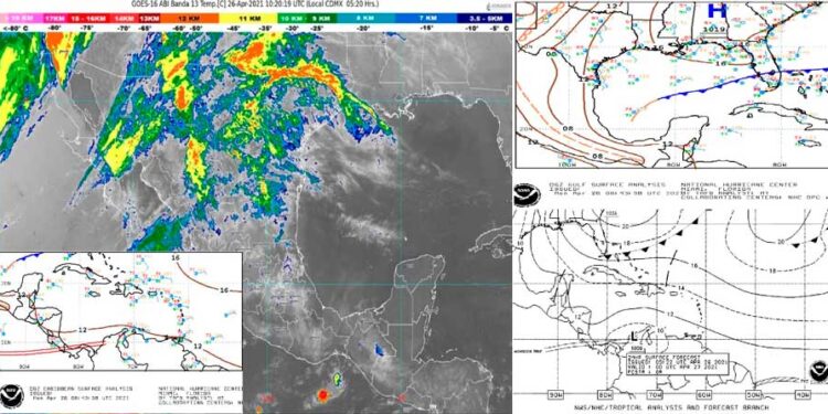Así estará el clima hoy en Quintana Roo