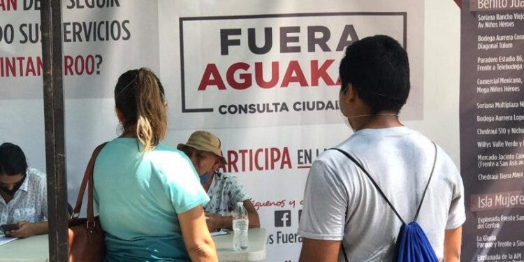Por falta de recursos, decide IEQROO cancelar consulta sobre el servicio de Aguakan
