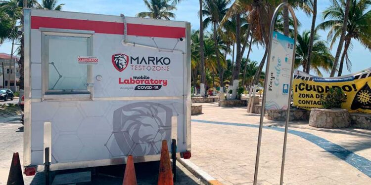 Se les acabó el negocio de las pruebas rápidas de Covid-19 en Isla Mujeres