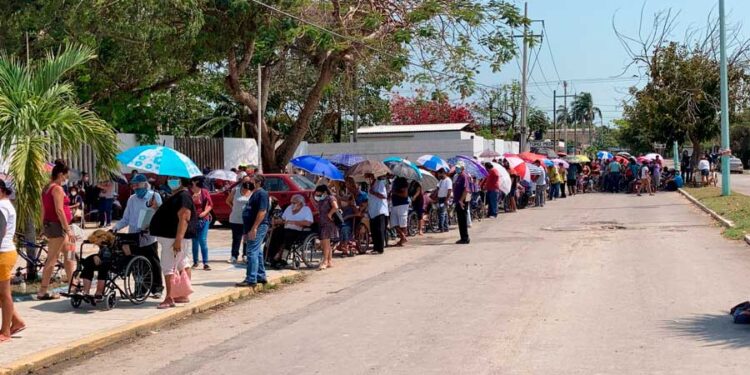 Se agotaron las vacunas contra el Covid-19 en Chetumal