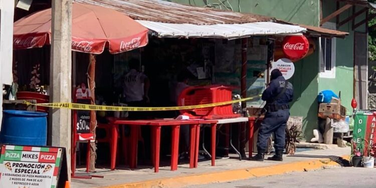 Confirma FGE que los ladrones se llevaron 30 mil pesos de una pizzería en Isla Mujeres