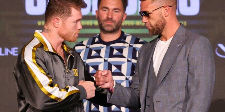 El Canelo y Saunders van por el reinado de los supermedianos