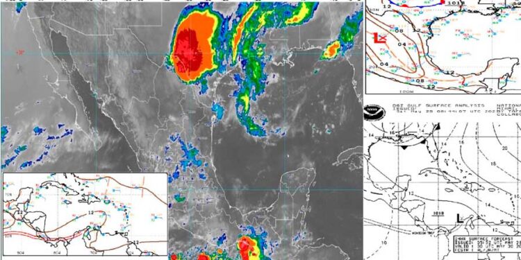 Así estará el clima hoy en Quintana Roo