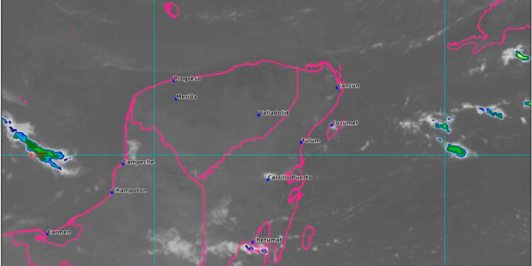 Así estará el clima hoy en Quintana Roo