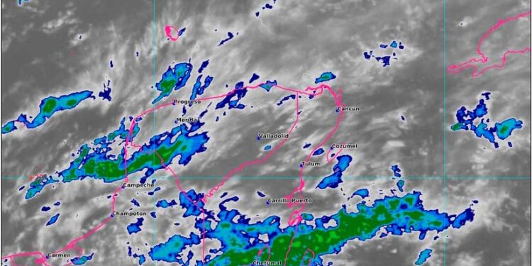 Así estará el clima hoy en Quintana Roo