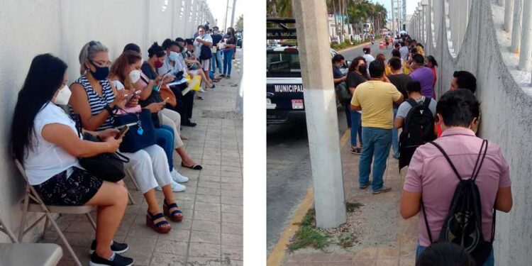 Maestros de Isla Mujeres recibieron la vacuna CanSino, de una sola dosis y efectividad de un 65.7 %