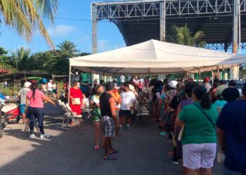 Avanza jornada de vacunación contra el Covid-19 en Isla Mujeres