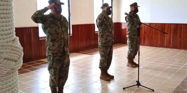 Realizan cambio de mando en la Quinta Región Naval de Isla Mujeres
