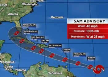Depresión tropical se convierte en Tormenta Tropical ELSA