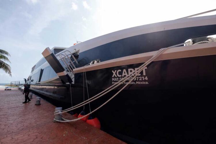 Llegan a Cancún los nuevos barcos del grupo Xcaret