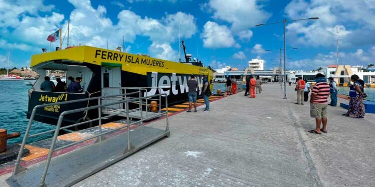Inicia operaciones la nueva naviera Jetway en la ruta Isla Mujeres-Puerto Juárez