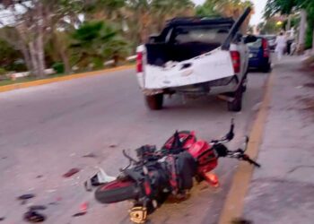 Trágica muerte de un joven menor de edad en un hecho de transito en Isla Mujeres