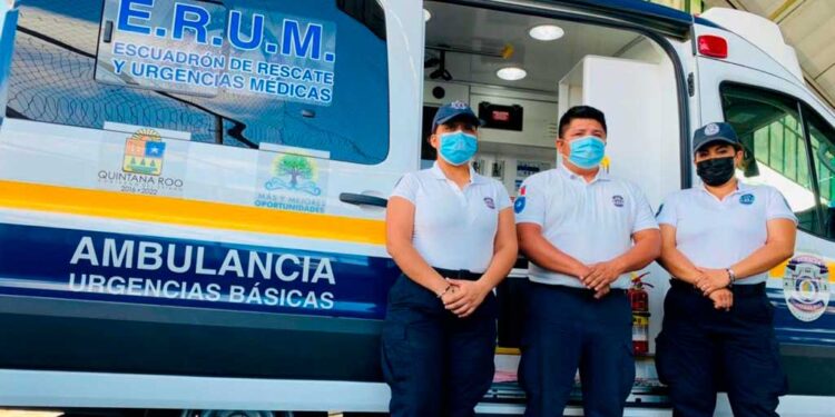 Quintana Roo ya cuenta con un Escuadrón de Rescate y Urgencias Médicas (ERUM)