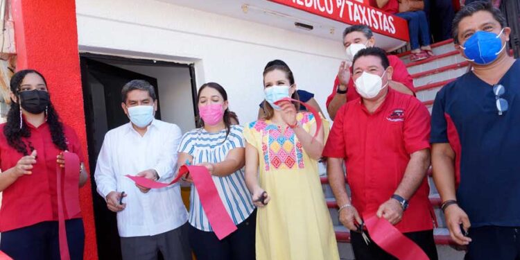 Inaugura Sindicato de Taxistas de Isla Mujeres dispensario médico