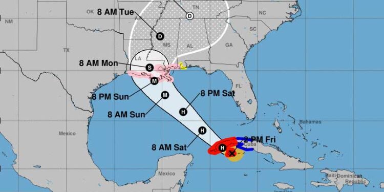 IDA se fortalece pero no representa peligro para Quintana Roo