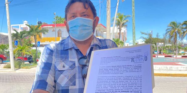 El próximo 20 podrían iniciar los trabajos de Entrega-Recepción en Isla Mujeres