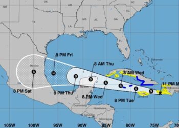 «Grace» se fortalece y se perfila hacia Quintana Roo