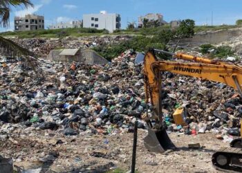 Más de 20 mil toneladas de basura a cumuladas hasta hoy en la estación de transferencia en Isla Mujeres