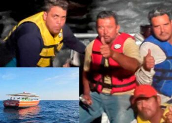 Guardia costera de Florida encuentra vivos a los cuatro náufragos, dos de ellos originarios de Isla Mujeres