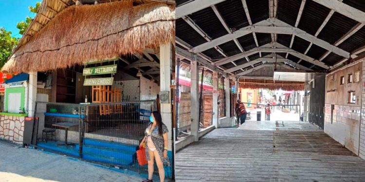 Recupera la Apiqroo muelle fiscal de madera en Isla Mujeres