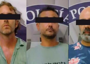 Detienen a tres sujetos presuntamente relacionados en un robo a una joyería en Isla Mujeres