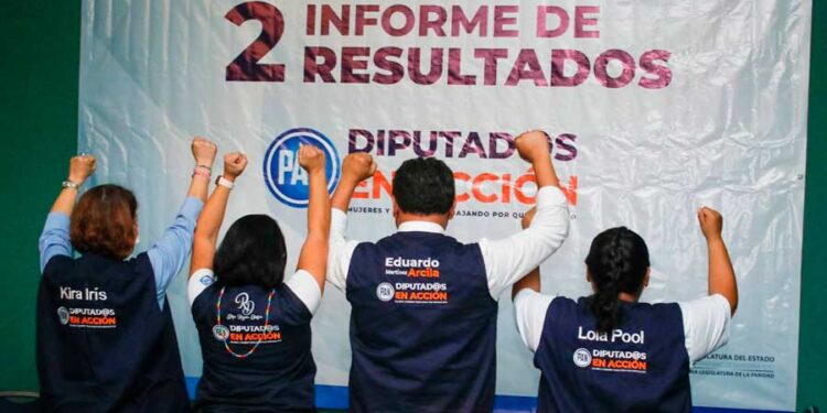 Rendirán informes integrantes del grupo legislativo del PAN