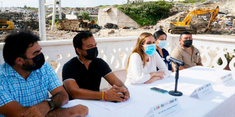 Retiran más de 7 mil toneladas de basura de la estación de transferencia en Isla Mujeres