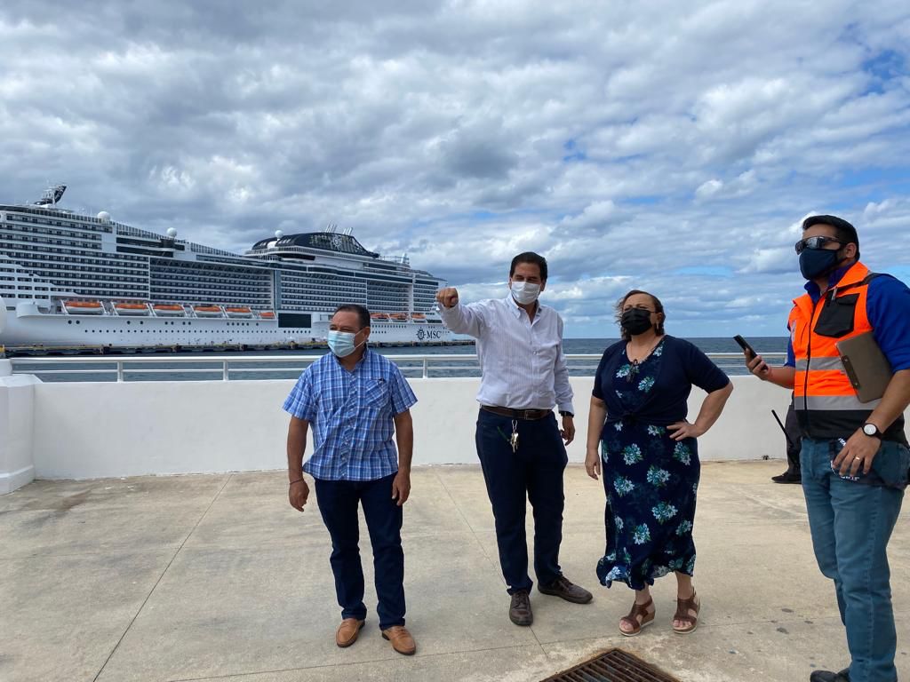 La directora general de la Apiqroo encabeza gira de trabajo en el puerto de  Cozumel – TVQROO