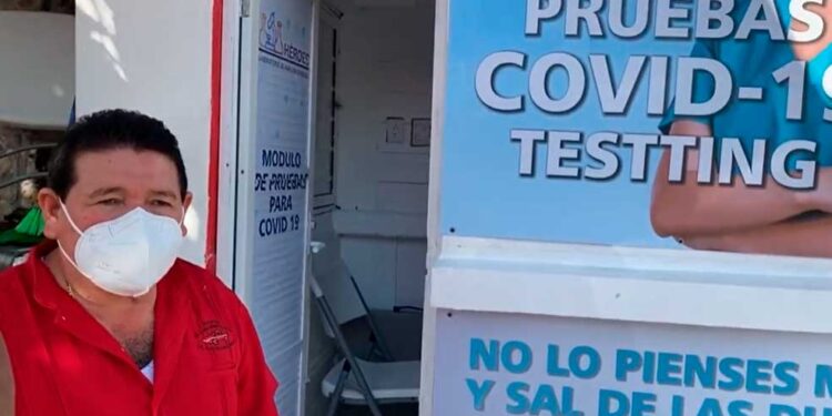 Taxistas contarán con pruebas Covid-19