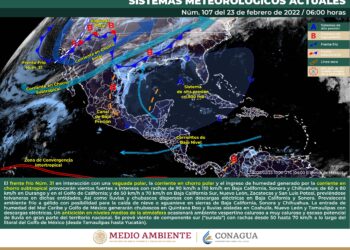 Este día prevén intervalos de chubascos y ambiente caluroso en Quintana Roo