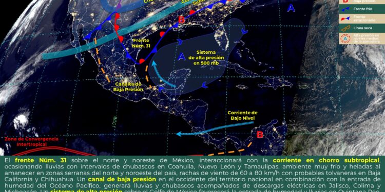 Jueves con lluvias en la Península de Yucatán ¡Toma tus precauciones!