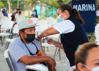 Atención Isla Mujeres; semana de vacunación contra el Covid-19 del 21 al 25 de febrero